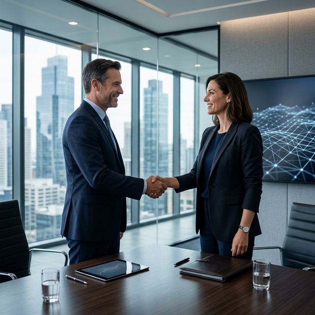 Insurance experts partnering with corporate clients